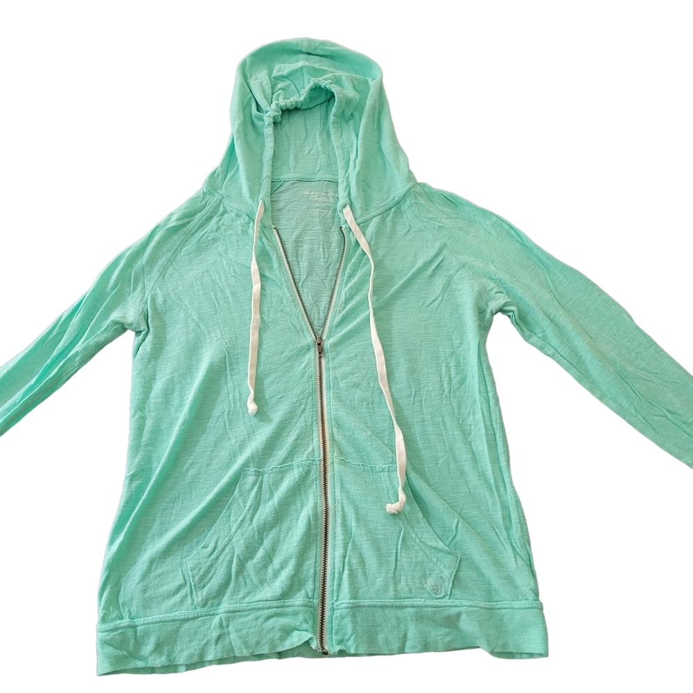 AMERICAN EAGLE OUTFITTERS Thin Green Hoodie